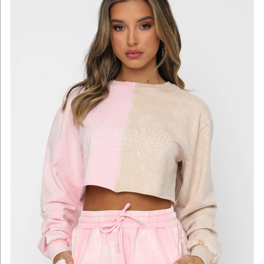 Sarah’s Day x White Fox Active By The Bay Cropped Sweater